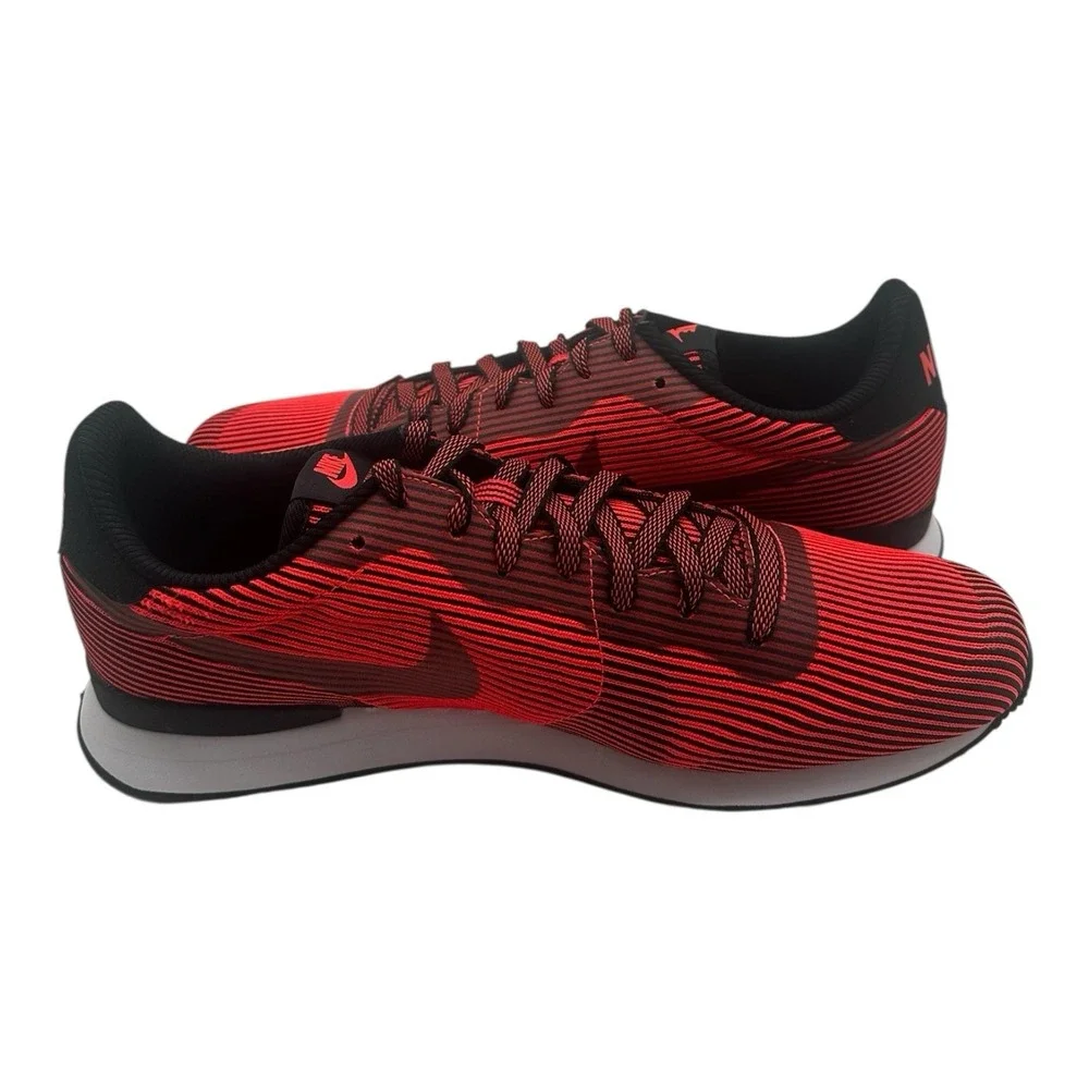 Nike Internationalist KJCRD Jacquard M QS‎ Running Shoes Mens Sz 8.5 Red/Black